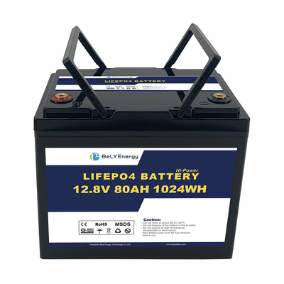 شراء بطارية Inbuit BMS 12V 80AH Lifepo4 لجهاز الكترونيات الاستهلاكية الطبي نظام الطاقة الشمسية online manufacture