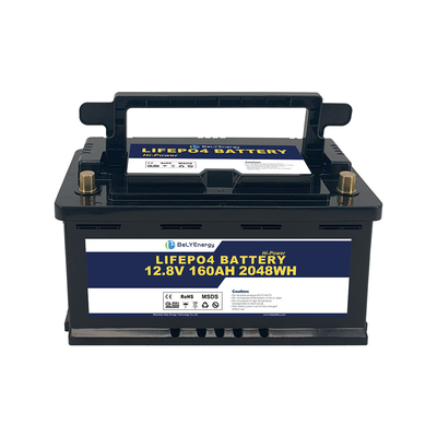 شراء وزن خفيف 160AH بطارية LiFePo4 12V لمحطة قاعدة تخزين الطاقة online manufacture