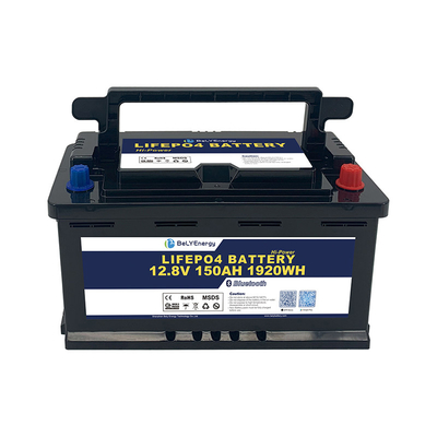 شراء 12V 150AH Bely Grade A Bluetooth Bms البطارية الذكية لليخت سكوتر online manufacture