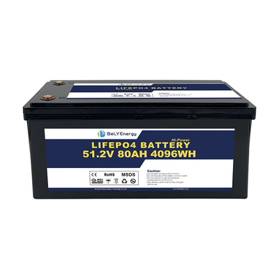 شراء ABS Case IP65 مقاوم للماء 100A Max Discharge 48V80Ah بطاريات ليثيوم أيون للطاقة الشمسية online manufacture