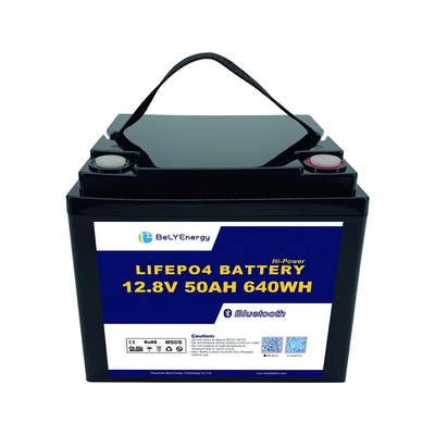 شراء سهلة الحمل للقوارب الصيد 12V 50AH بطارية LiFePo4 مع و Smart BMS online manufacture