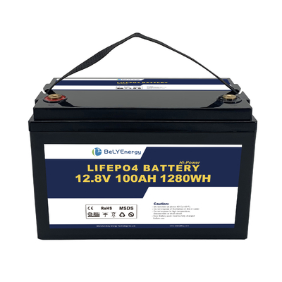 شراء بطارية LiFePo4 12V 100AH سعة BMS الذكية وسهلة الاستبدال online manufacture