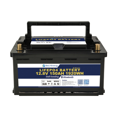 شراء بطارية Lifepo4 12V 150Ah طويلة الأمد مع تيار تفريغ مستمر أقصى 160 أمبير و ≥3000 دورة online manufacture