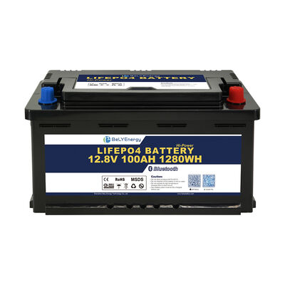 شراء Long-Lasting Lithium Ion Batteries 12V100AH for Emergency Backup Power Self Discharge ＜3% Per Month online manufacture