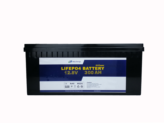 شراء 12V 300AH بطارية ليثيوم فوسفات الحديد LiFePO4 بطارية 3000 دورة online manufacture