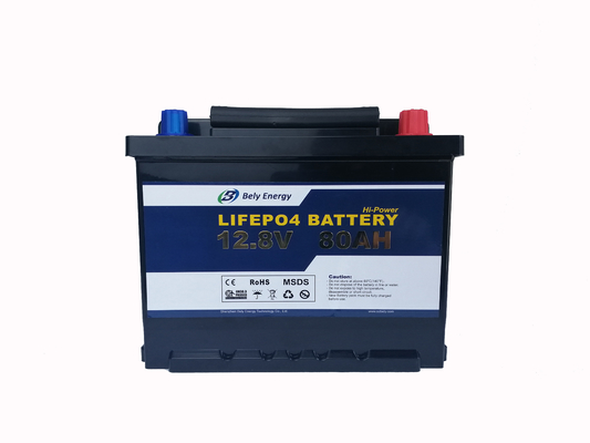 شراء 100٪ DOD 80 أمبير ساعة 12V LiFePo4 بطارية قابلة لإعادة الشحن Lifepo4 بطارية قافلة online manufacture