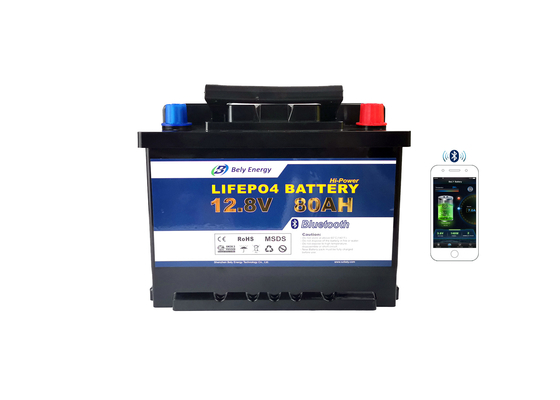 شراء جزازة العشب GPS BMS بطارية ليثيوم أيون 12V 80Ah LiFePO4 بطارية 1024Wh online manufacture