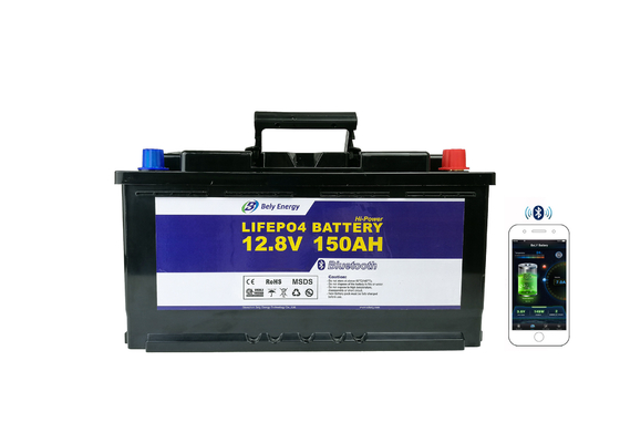 شراء 150Ah بطارية ليثيوم بلوتوث Ul 1642 بطارية ليثيوم 12V مع BMS online manufacture