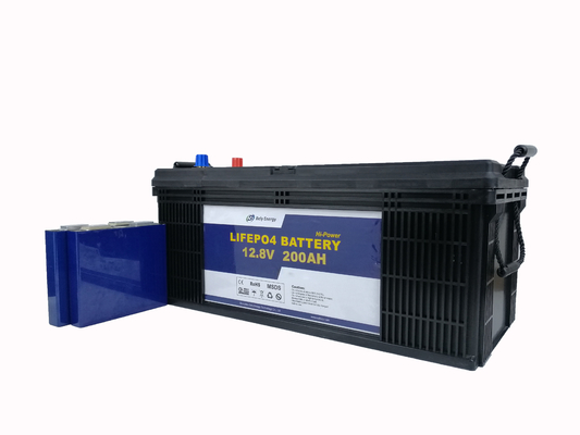 شراء Anti UV 2560Wh 12v 200ah بطارية ليثيوم أيون دورة عميقة online manufacture