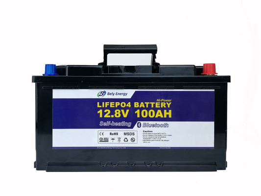 شراء 12V 100Ah بطارية الليثيوم التصيد أدوات الطاقة قافلة وبطارية التخييم online manufacture