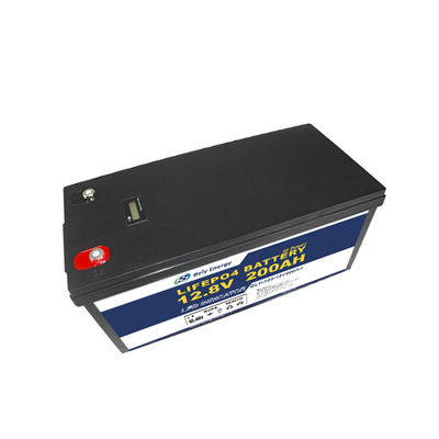 شراء Bely 2560Wh 12V 200Ah بقيادة ضوء بطارية ليثيوم للألواح الشمسية online manufacture