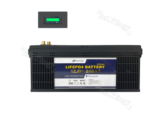 شراء 12V 200Ah بطارية ليثيوم بقيادة ضوء online manufacture