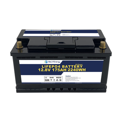 قابلة لإعادة الشحن Lifepo4 12v 175ah بطارية دورة عميقة ل عربات الغولف