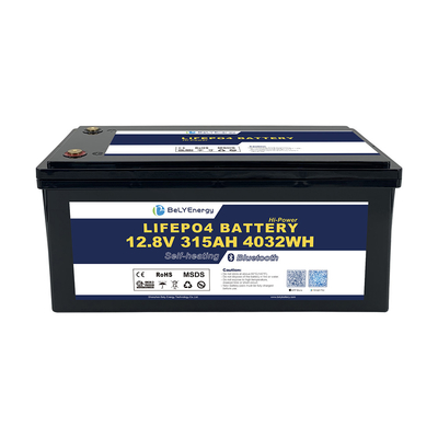 البطارية المحمولة 315AH 12V LiFePo4 للقارب الملاذ الطبي