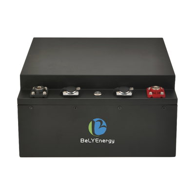 عربة RV 12V 230AH بطارية LiFePO4 مع BT والتدفئة الداخلية في غلاف معدني تحت المقعد