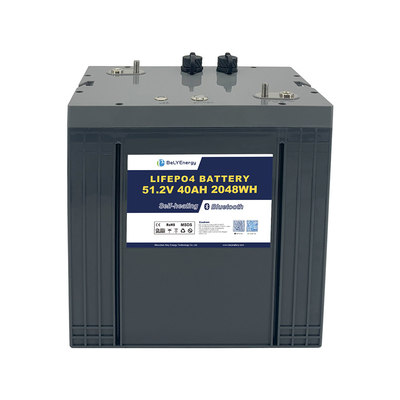 بطارية الليثيوم مع LiFePO4 ووظيفة الاتصال بما في ذلك 48V40AH