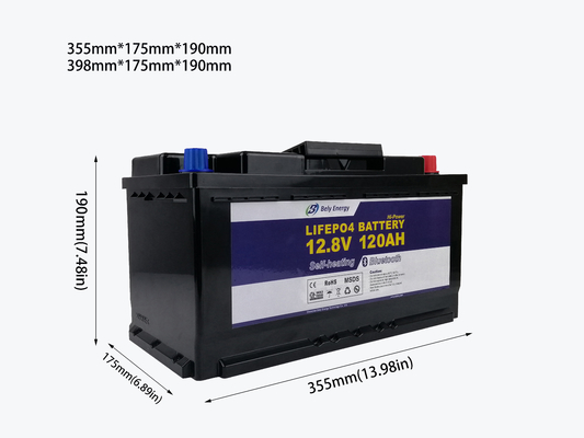 إلكترونيات المستهلك درجة A بطارية ليثيوم بوليمر دورة حياة 12V 120000mAh